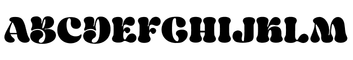 Metch Bright Font UPPERCASE
