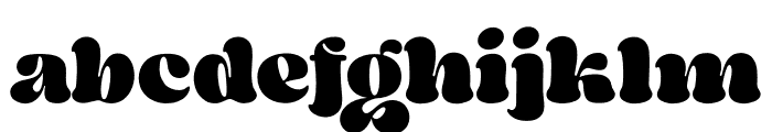Metch Bright Font LOWERCASE