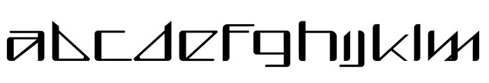 Meteor Font LOWERCASE
