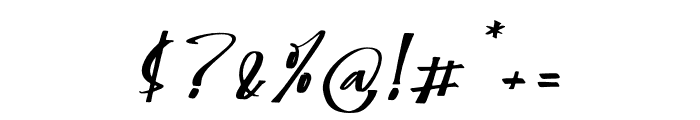 Methionka Italic Font OTHER CHARS