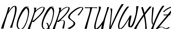 Methionka Italic Font UPPERCASE