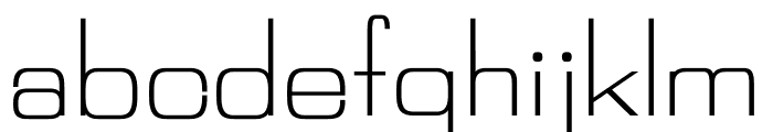 Method regular Font LOWERCASE