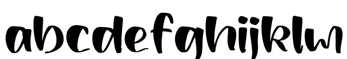 Methylia Font LOWERCASE