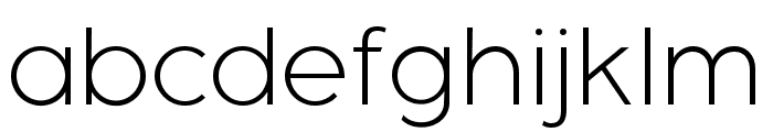 Meticula Extra Light Font LOWERCASE