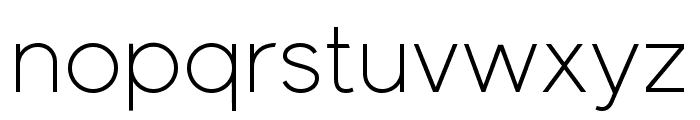 Meticula Extra Light Font LOWERCASE