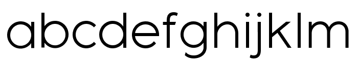 Meticula Light Font LOWERCASE
