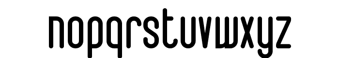 Metrofutura Font LOWERCASE