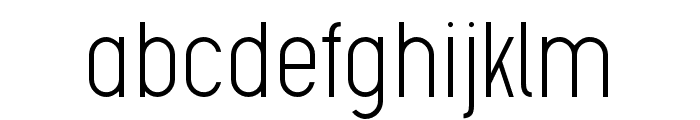 Metroland-ExtraLight Font LOWERCASE
