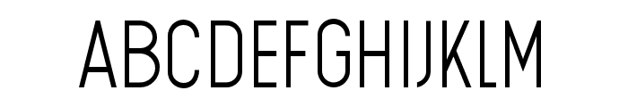 Metroland-Light Font UPPERCASE