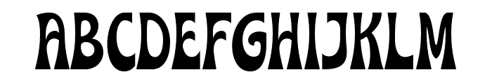 Metromon-Regular Font UPPERCASE