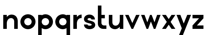 Metrovan-Regular Font LOWERCASE
