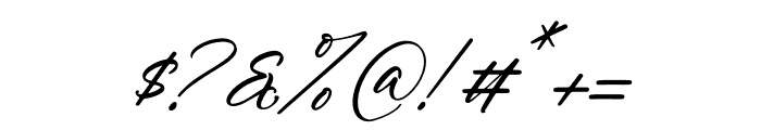 Mettafora Italic Font OTHER CHARS