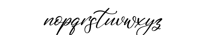 Mettafora Italic Font LOWERCASE