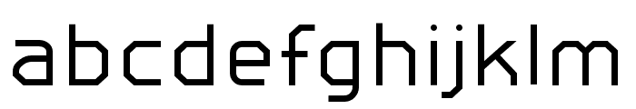Metuo-Regular Font LOWERCASE