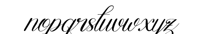Mewskia Italic Font LOWERCASE