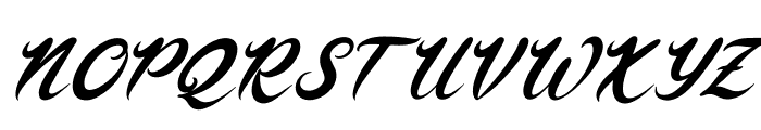 Mewtty Italic Font UPPERCASE