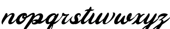 Mewtty Italic Font LOWERCASE