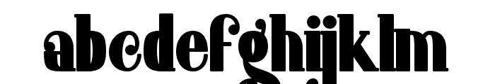 MextproBold-Regular Font LOWERCASE