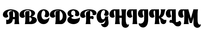 Meyland Font UPPERCASE