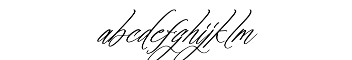 Mialora Sagitha Italic Font LOWERCASE