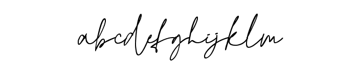 Michael Signature Italic Font LOWERCASE