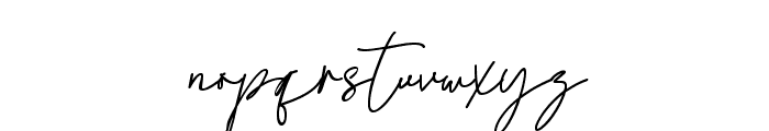Michael Signature Italic Font LOWERCASE