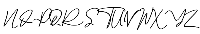 MichaelSignature-Italic Font UPPERCASE