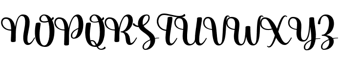 Michaly Lovelies Font UPPERCASE