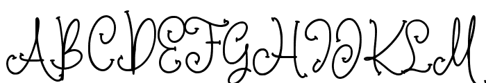 Michela Austin Serif Font UPPERCASE