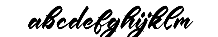 Michele Fatehry Italic Font LOWERCASE