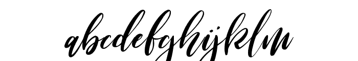 Michelles-Italic Font LOWERCASE