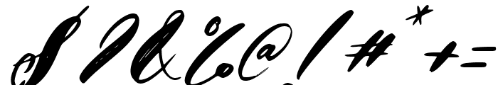 Michellia Italic Font OTHER CHARS