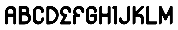 Michi Kohaku Font UPPERCASE