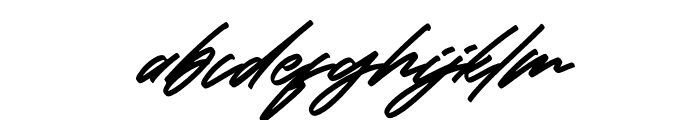 Michigan Dellaxe Italic Font LOWERCASE