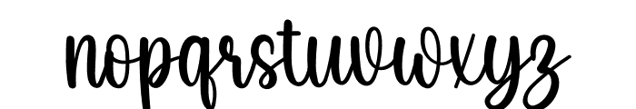 Mickles Font LOWERCASE