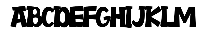 Micky Funky Font LOWERCASE