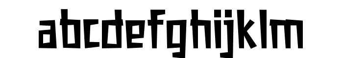 MickyRunner-Regular Font LOWERCASE