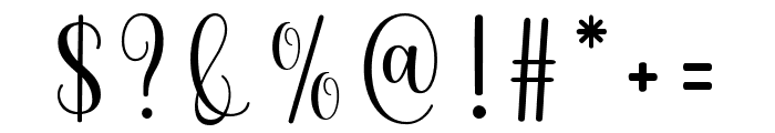 Micolisia-Regular Font OTHER CHARS