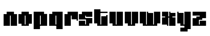 Microboy Font LOWERCASE