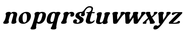 Midcent Disco Italic Font LOWERCASE