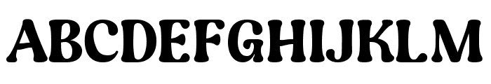 Midcent Disco Regular Font UPPERCASE