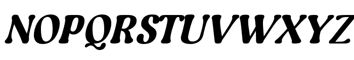 MidcentDisco-Italic Font UPPERCASE