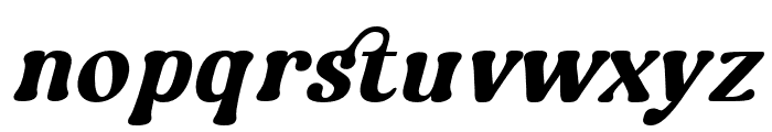 MidcentDisco-Italic Font LOWERCASE