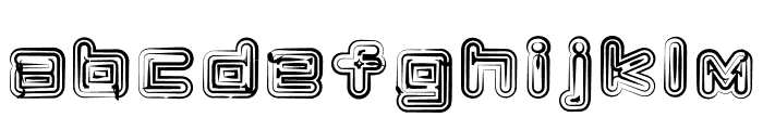 Middle Sheep Font LOWERCASE