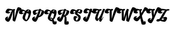 Middle Thread Regular Font UPPERCASE