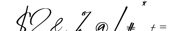 Middleburg-Regular Font OTHER CHARS