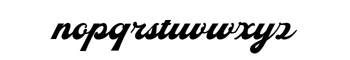 Midesto-Regular Font LOWERCASE