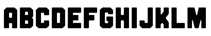 Midfield-Rounded Font UPPERCASE