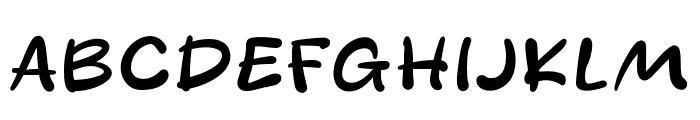 Midfriend Font UPPERCASE