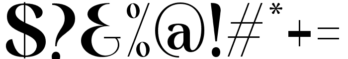 MidlandLuxury-Black Font OTHER CHARS